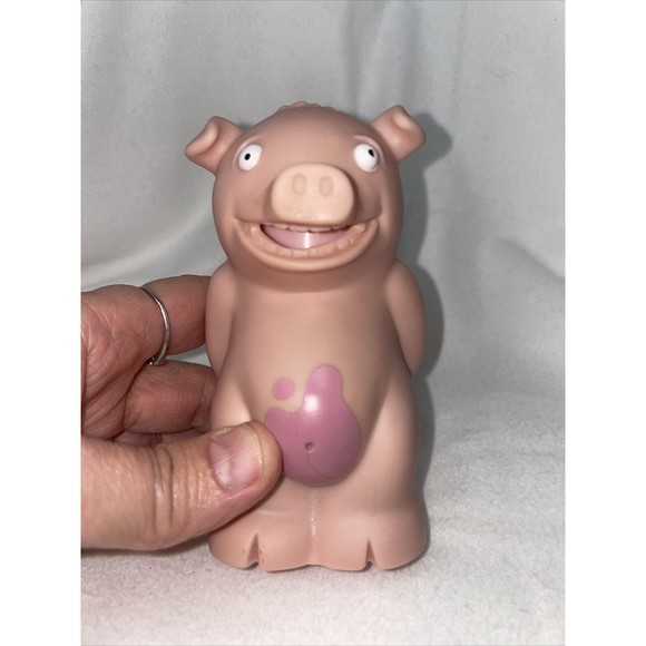 Play Monster Stinky Pig Game Pop Goes the Weasel Song PIG ONLY! So cute he sings - Picture 1 of 6